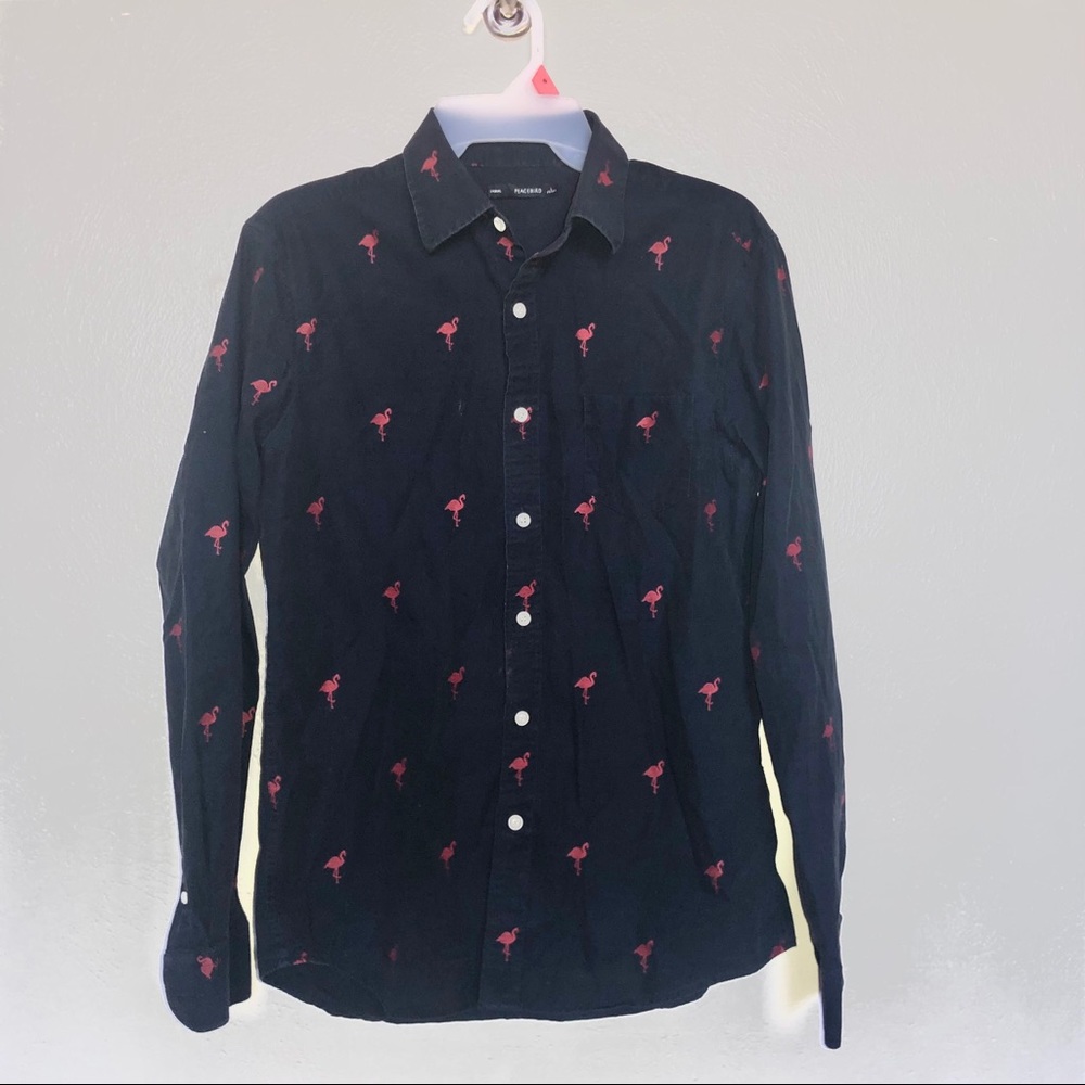 Vintage style bottom down shirts